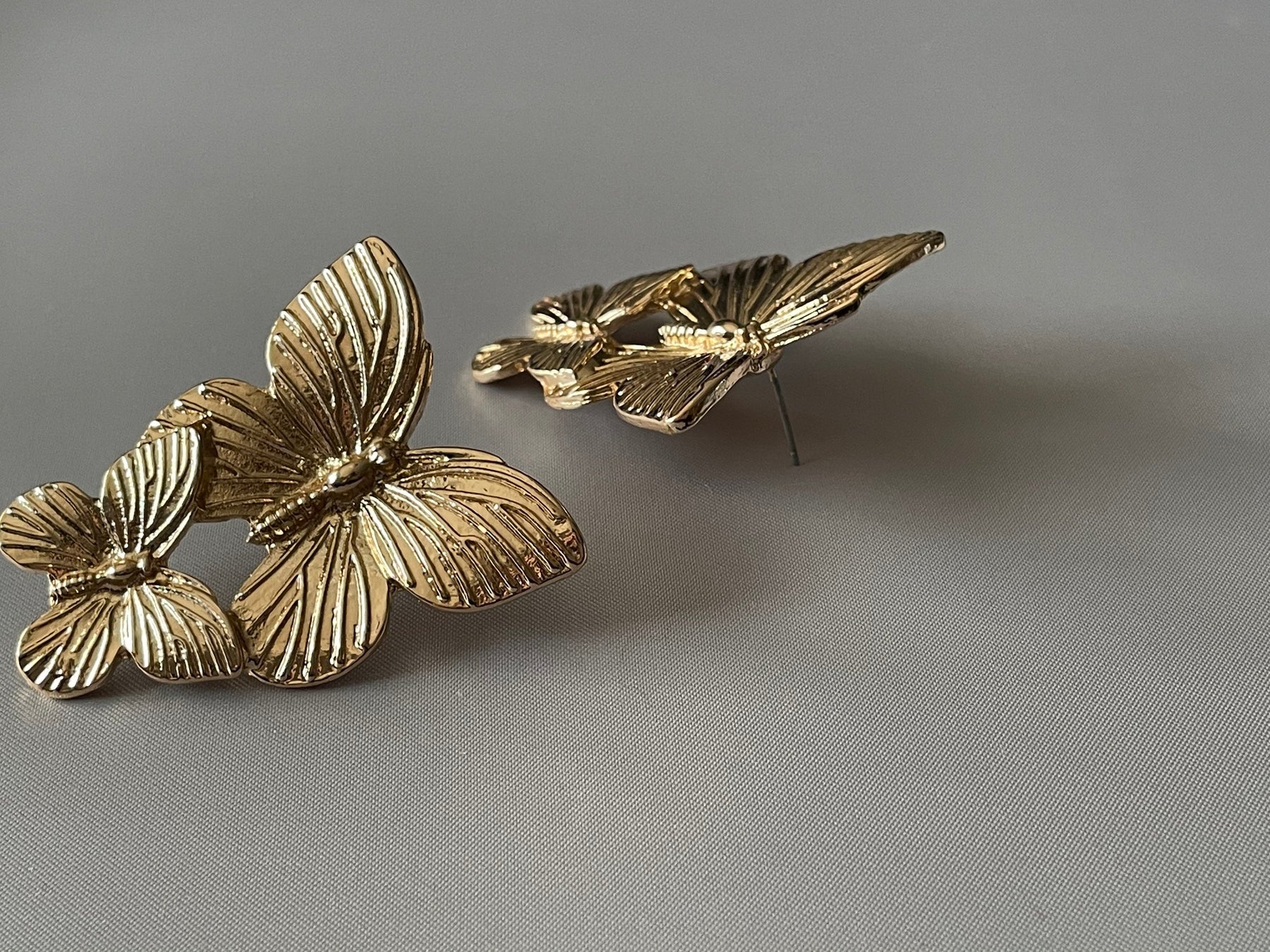 butterfly gold - pierce / earring – Bellissima