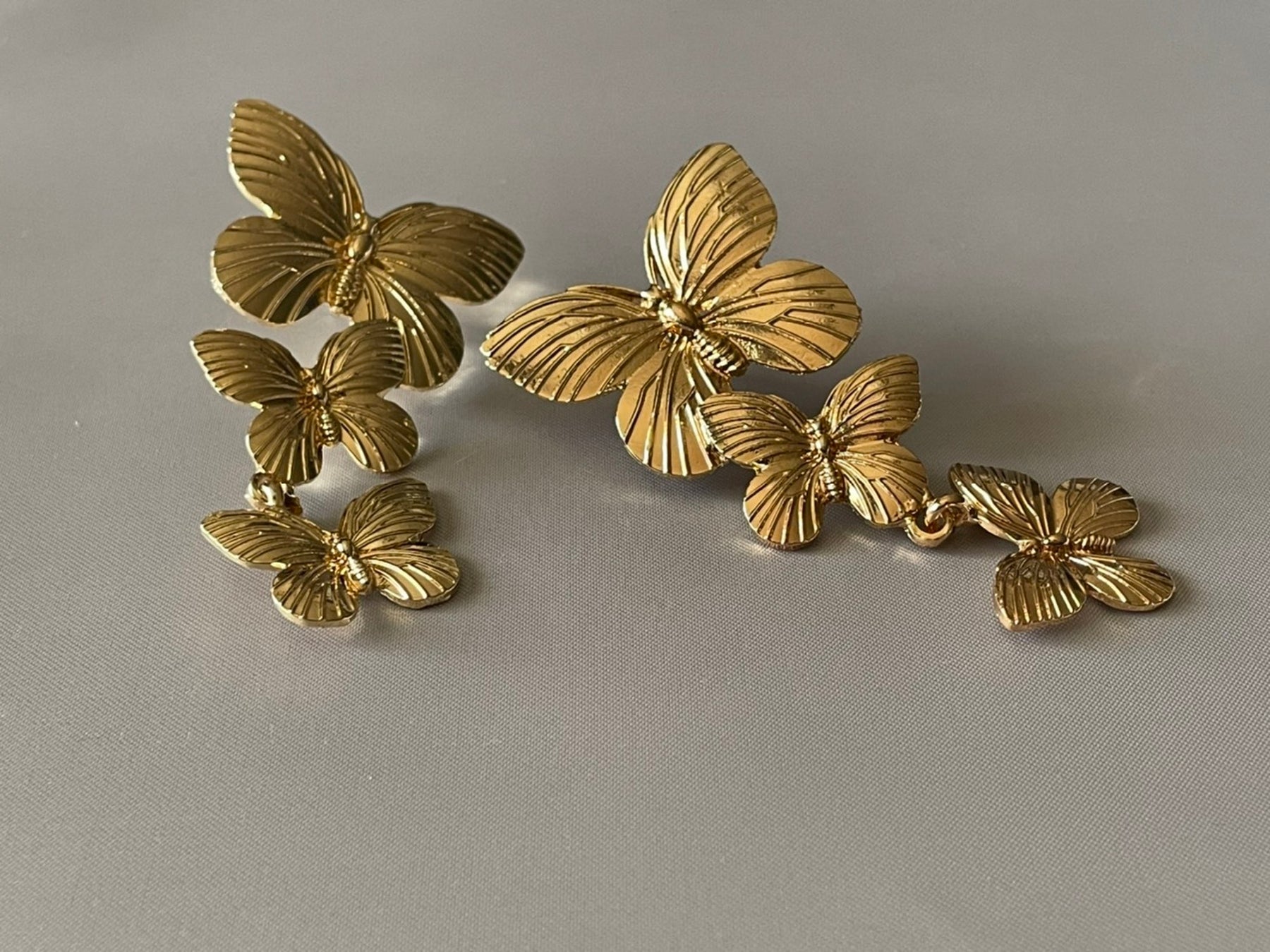 butterfly gold - pierce / earring – Bellissima